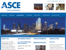 Tablet Screenshot of dallasasce.org